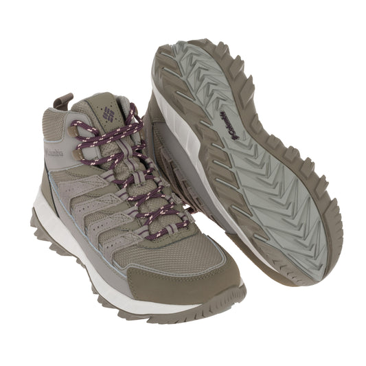 Buty Damskie Columbia Strata Trail Mid Waterproof - Kettle/Blush Rose