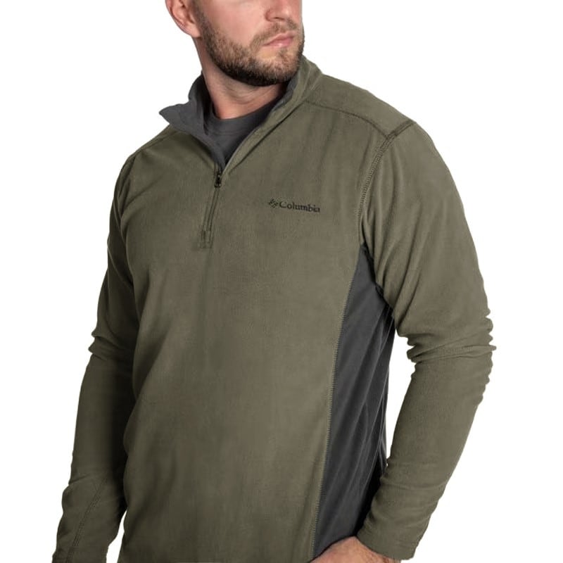 Polar Columbia Klamath Range II Half Zip - Stone Green/Shark