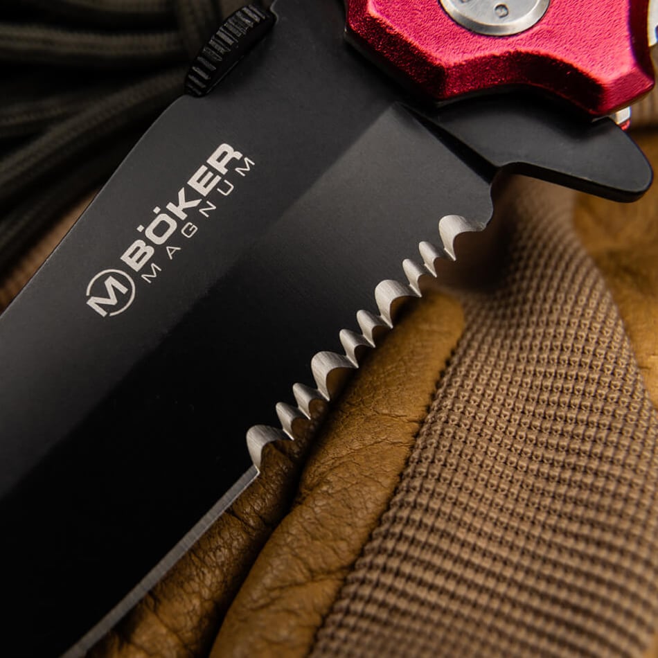 Nóż składany ratowniczy Boker Magnum Fire Fighter