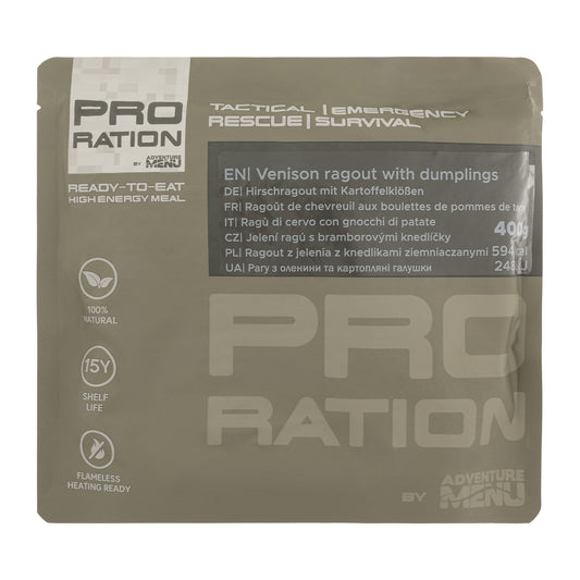 Danie gotowe Pro Ration Ragout z jelenia z knedlikami ziemniaczanymi 400 g