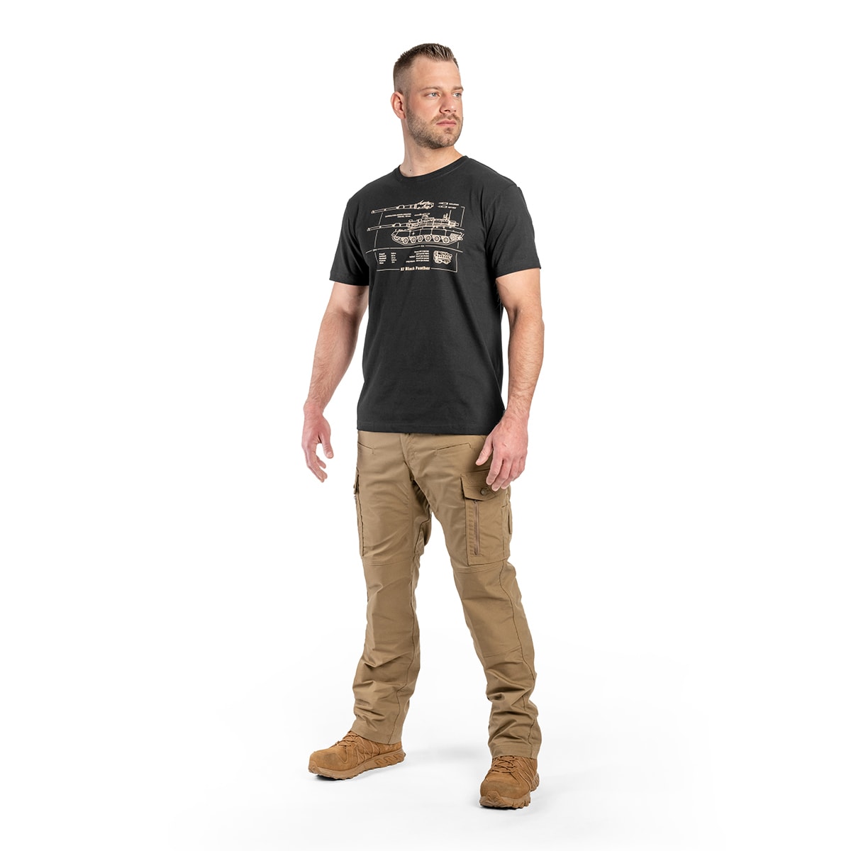 Koszulka T-shirt K2 Black Panther - Black