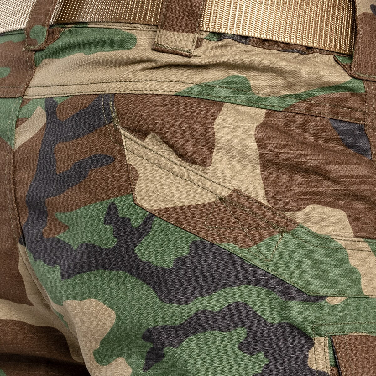 Szorty Mil-Tec Assault Rip-Stop - Woodland