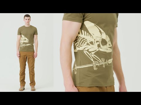 Koszulka T-shirt Helikon Full Body Skeleton - Black