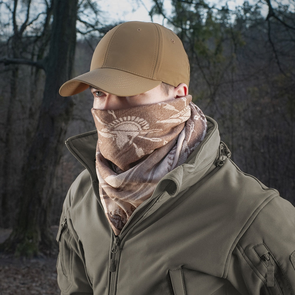 Arafatka chusta ochronna M-Tac Shemagh Spartan - Khaki/Coyote
