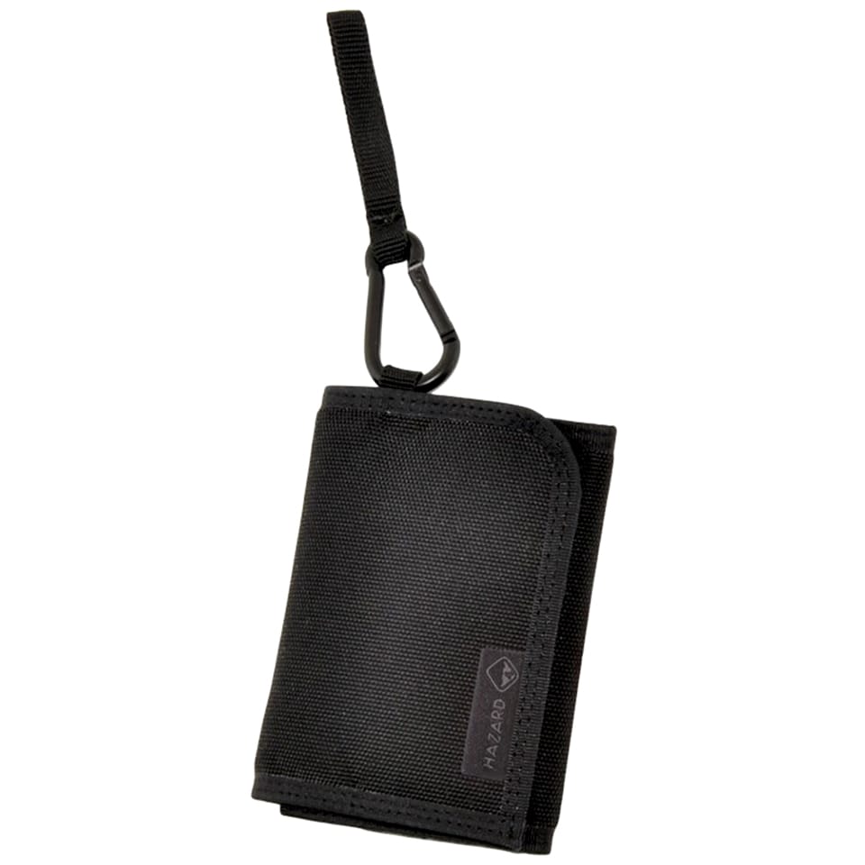 Portfel Hazard 4 Mil-Wafer Slim Tri-Fold - Black
