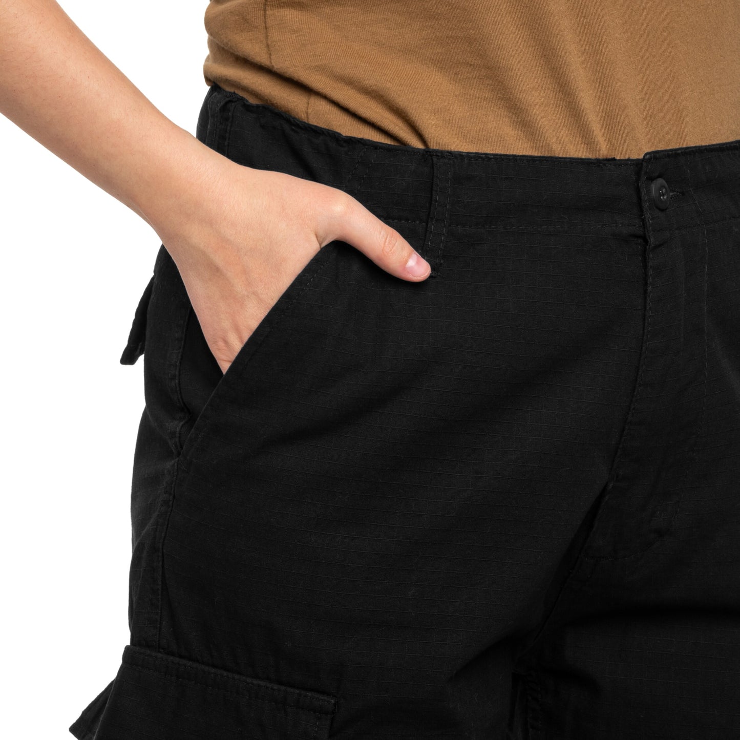 Szorty dziecięce Brandit BDU Rip-Stop - Black