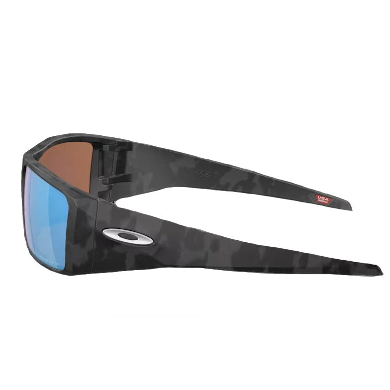 Okulary przeciwsłoneczne Oakley Heliostat Matte Black Camo Prizm Deep Water Polarized