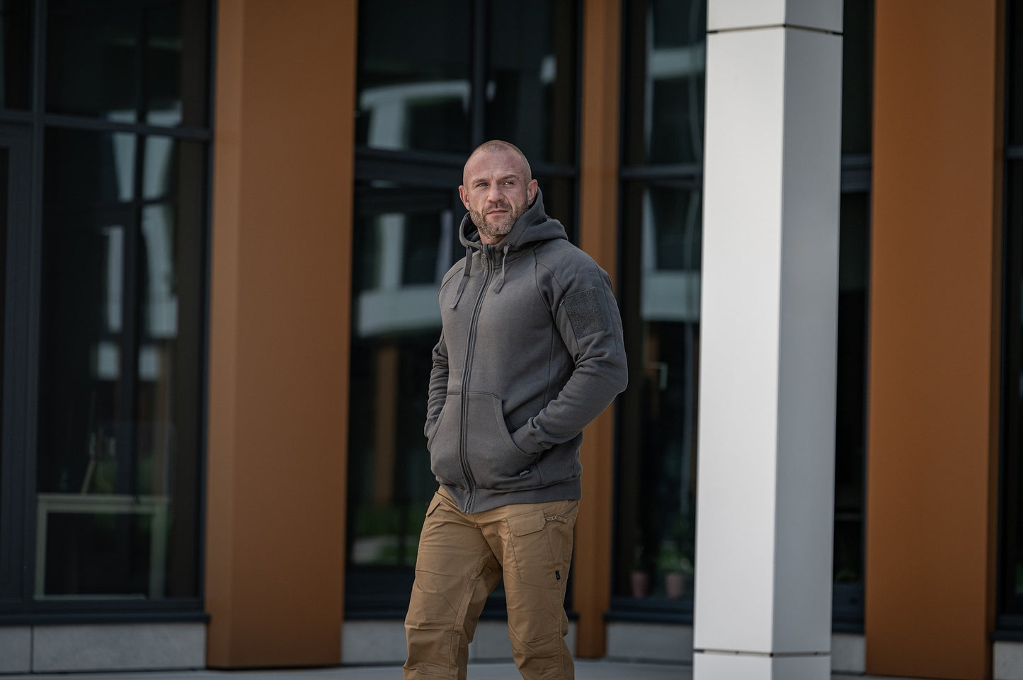 Bluza Helikon Urban Tactical Hoodie Lite - Grey