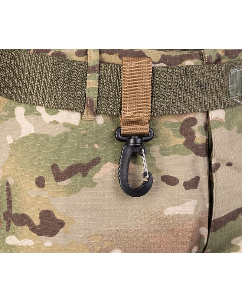 Trok Mil-Tec z kompozytową klamrą 70 mm - Coyote