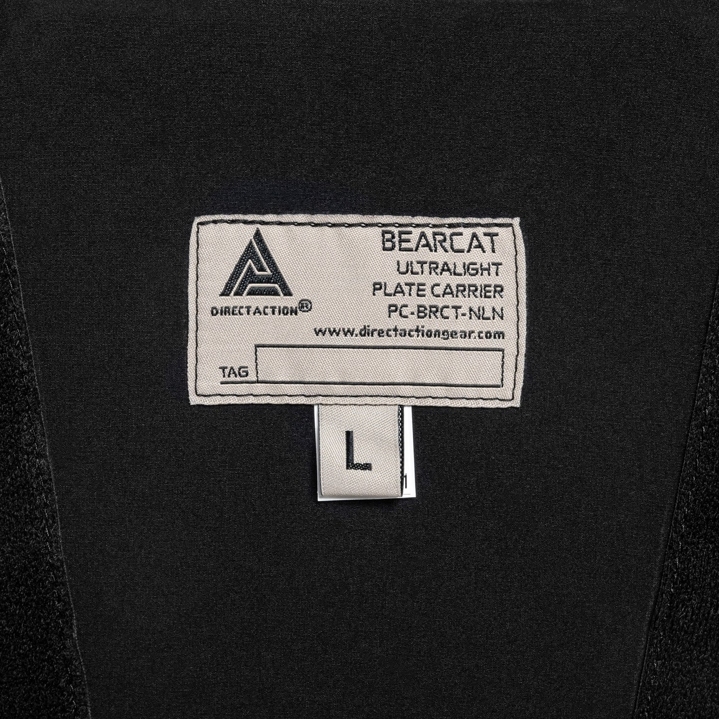 Kamizelka taktyczna Direct Action Bearcat Ultralight Plate Carrier Black - na płyty rozmiar L