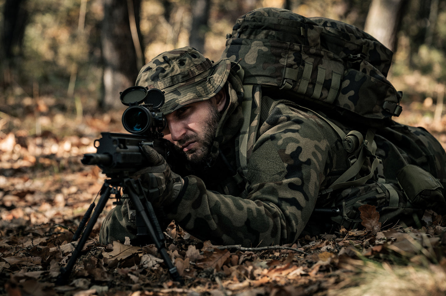 Plecak Helikon Ambush 22 l - wz.93 Pantera PL Woodland