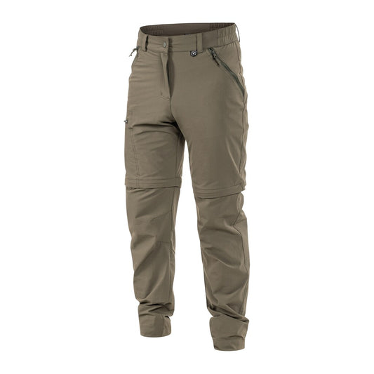 Spodnie trekkingowe 2w1 Viking Rocklyn - Khaki