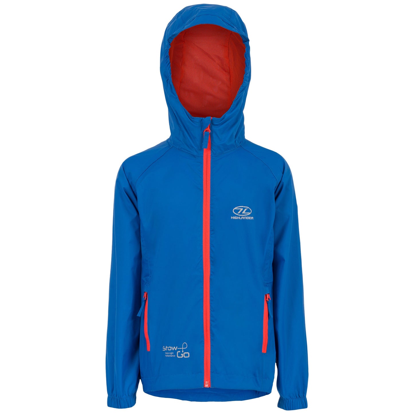 Kurtka dziecięca Highlander Outdoor Stow & Go Waterproof - Blue