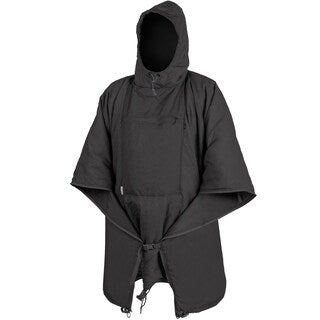 Ponczo Helikon Swagman Roll Climashield Apex z funkcją śpiwora - Shadow Grey