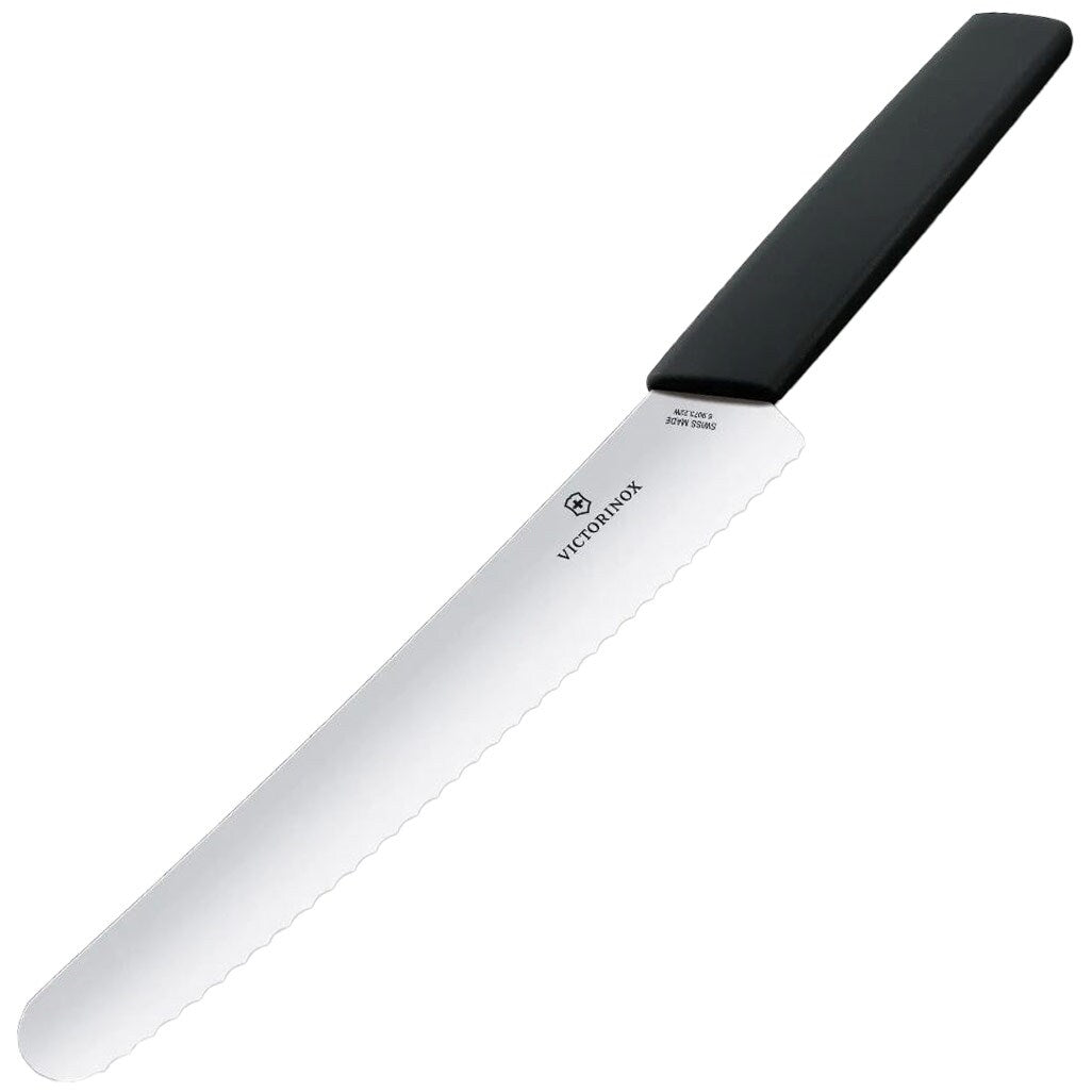 Nóż kuchenny Victorinox Modern Black - ząbkowany 22 cm