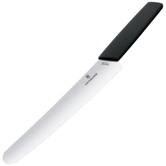 Nóż kuchenny Victorinox Modern Black - ząbkowany 22 cm