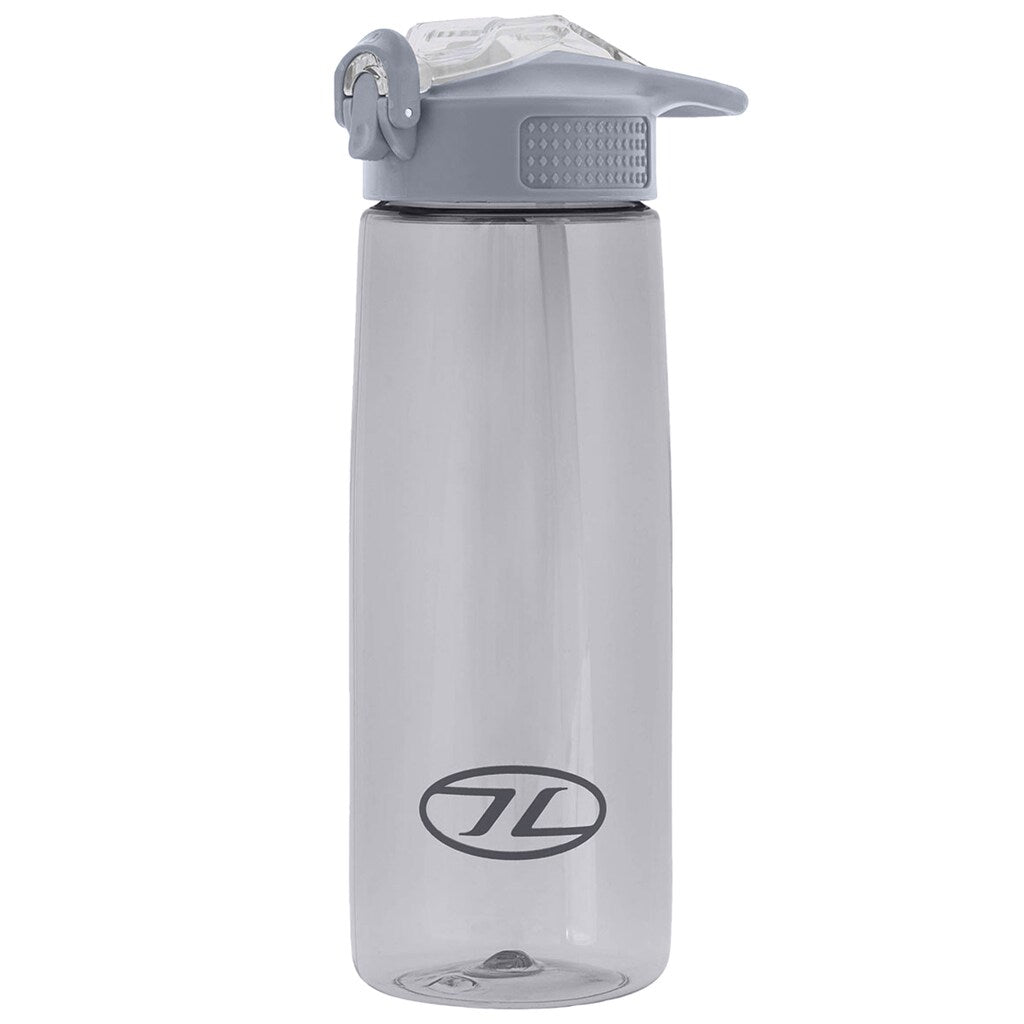 Butelka Highlander Outdoor Tritan Straw 700 ml - Charcoal