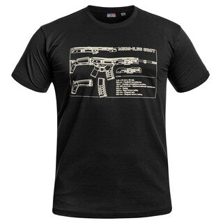 Koszulka T-shirt Grot - Black