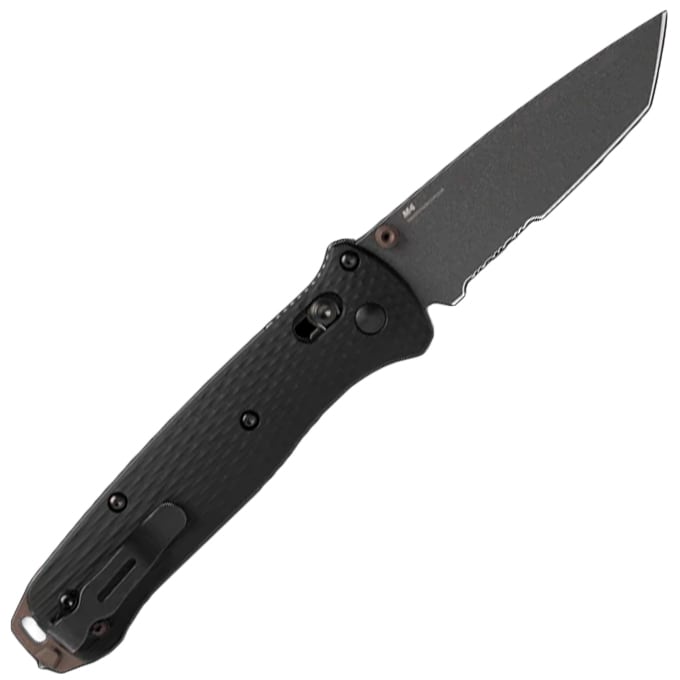 Nóż składany Benchmade Bailout CPM-M4 - Black Aluminum