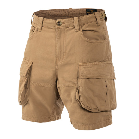 Szorty Alpha Industries Canvas Cargo - Khaki