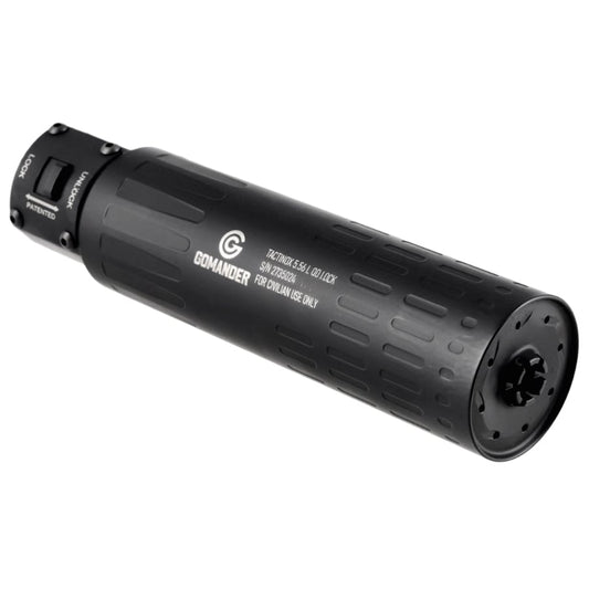 Tłumik dźwięku Gomander Tactinox QD-Lock L 5,56 mm M26x1,5 - Czarny