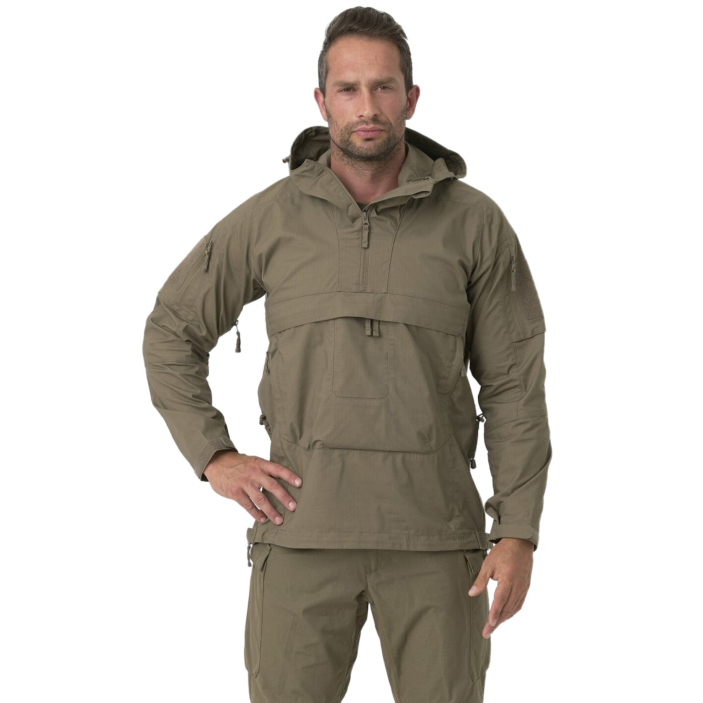 Kurtka Helikon Anorak Tracer PolyCotton Stretch Rip-Stop - RAL 7013
