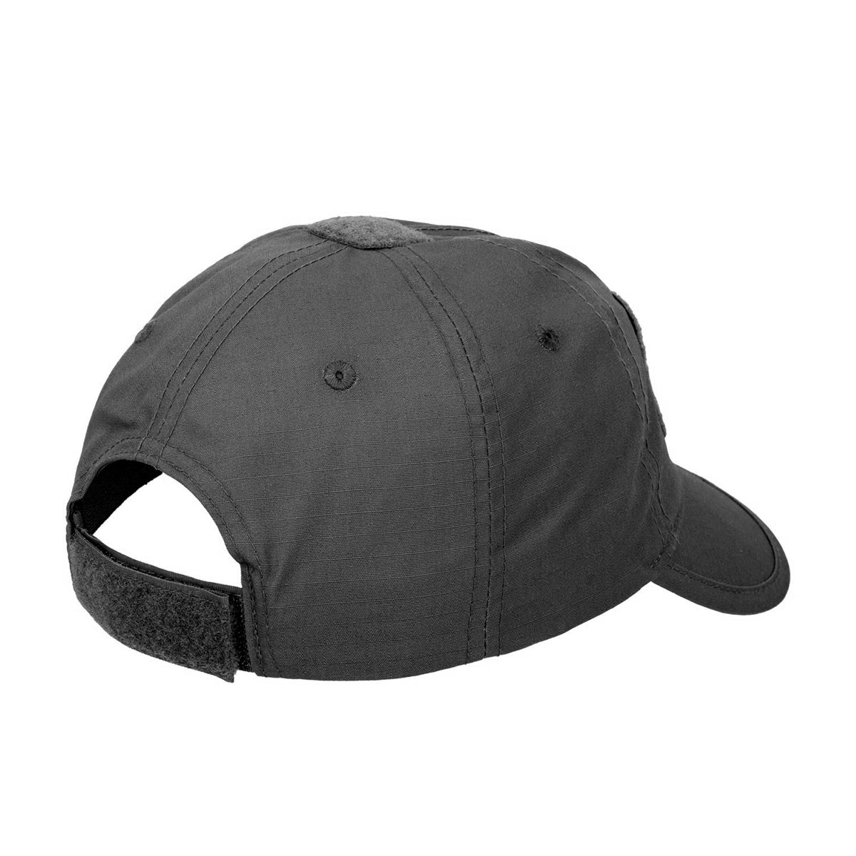 Czapka z daszkiem plus velcro Helikon Folding PolyCotton Rip-Stop - Black