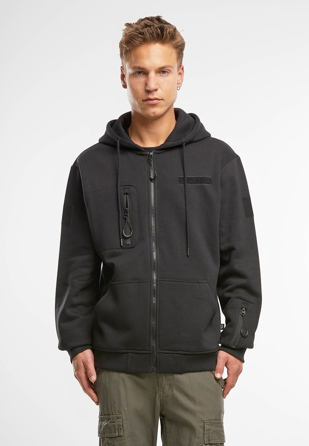 Bluza Brandit Tactical Sweat Jacket - Black