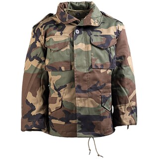 Kurtka dziecięca Mil-Tec US Style M65 - Woodland