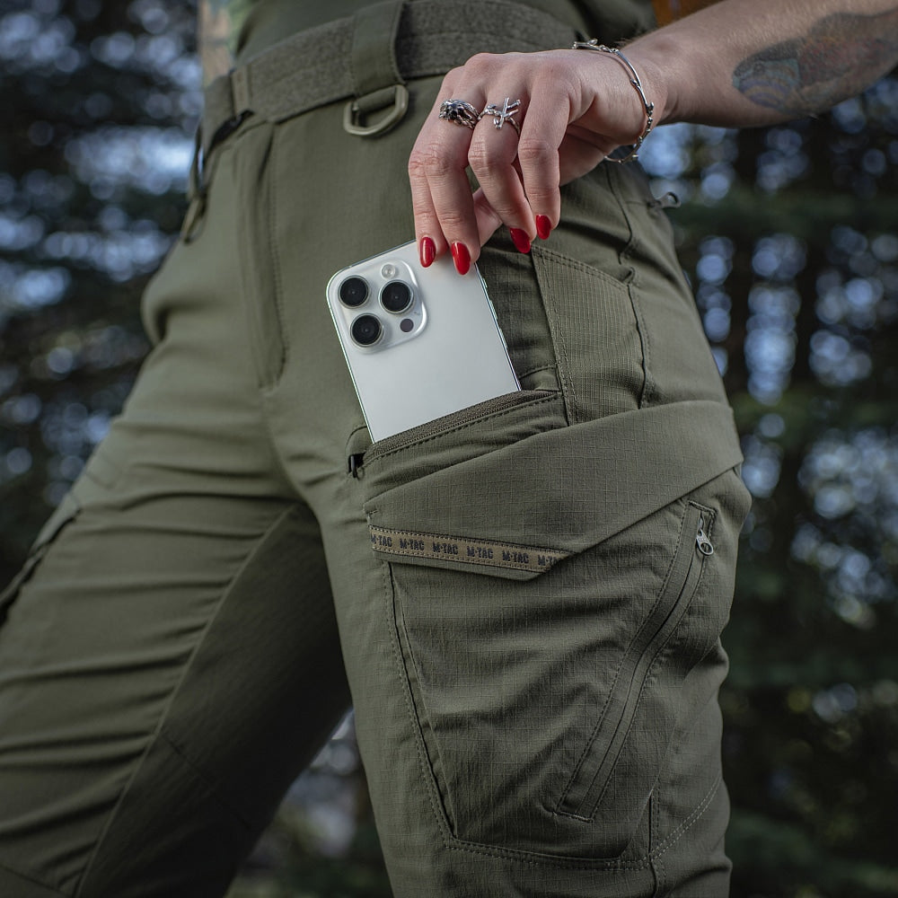 Spodnie damskie M-Tac Aggressor Summer Flex Lady - Army Olive