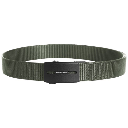 Pas Pentagon Regal Belt 35 mm - Black/Olive Green