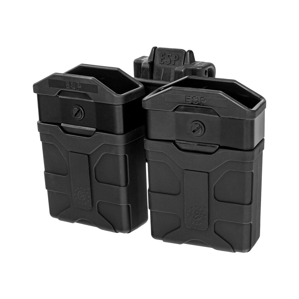 Podwójna ładownica obrotowa ESP z montażem UBC-08 na magazynki AR-15 - Black