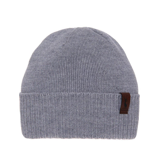 Czapka Agbo Merino Hogan - Jasnoszara