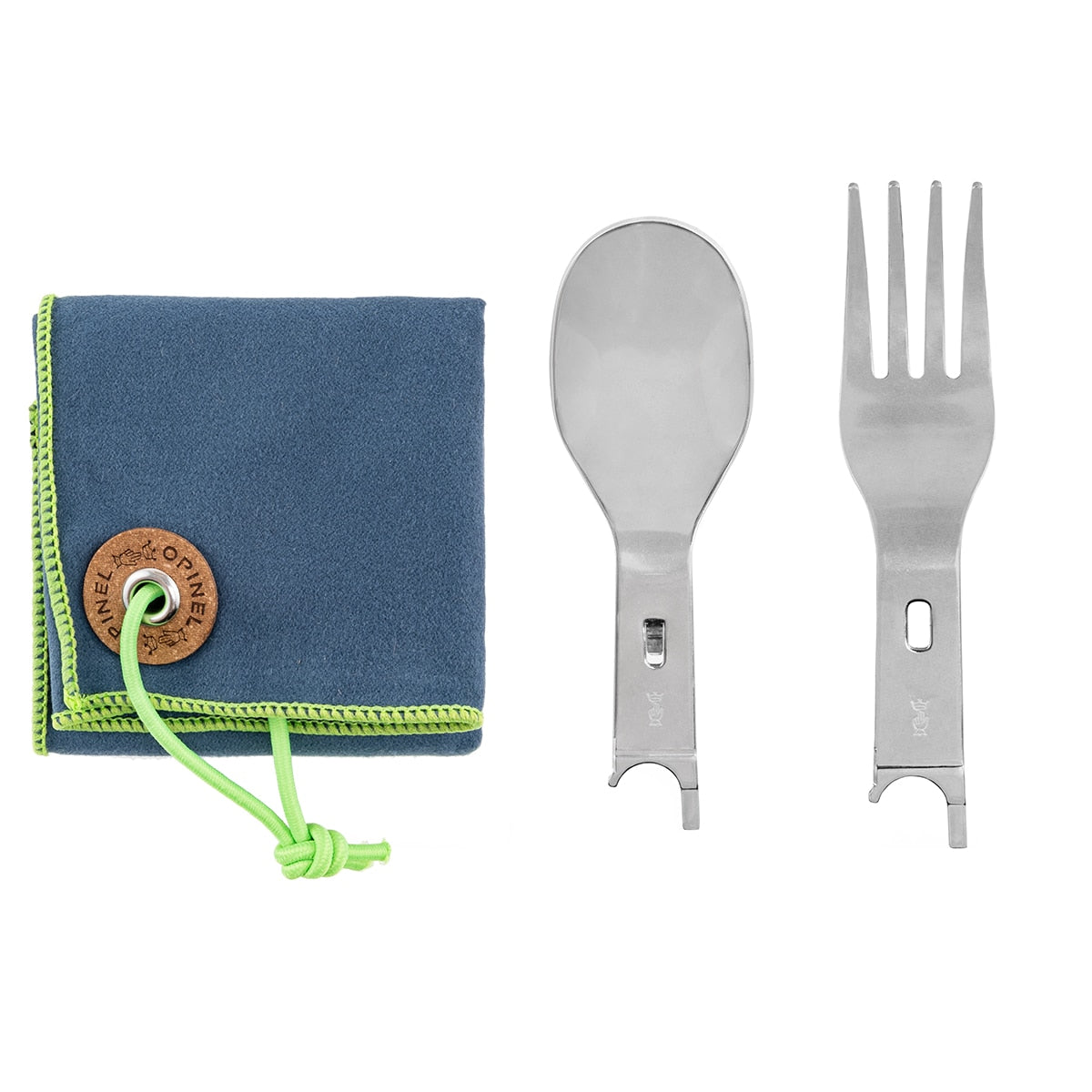 Zestaw sztućców Opinel Nomad Plus Picnic do noża No.08