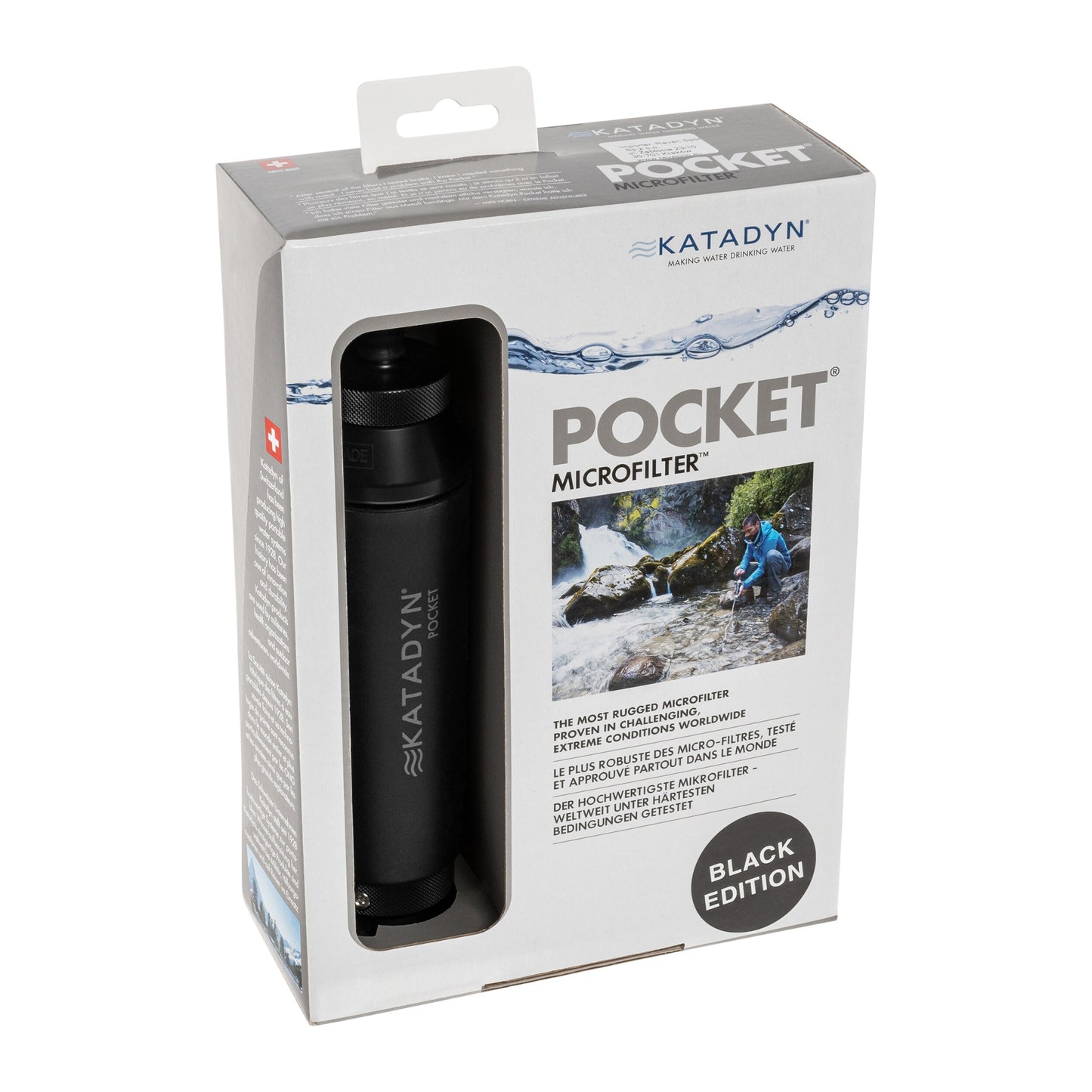Filtr do wody Katadyn Pocket - Black Edition