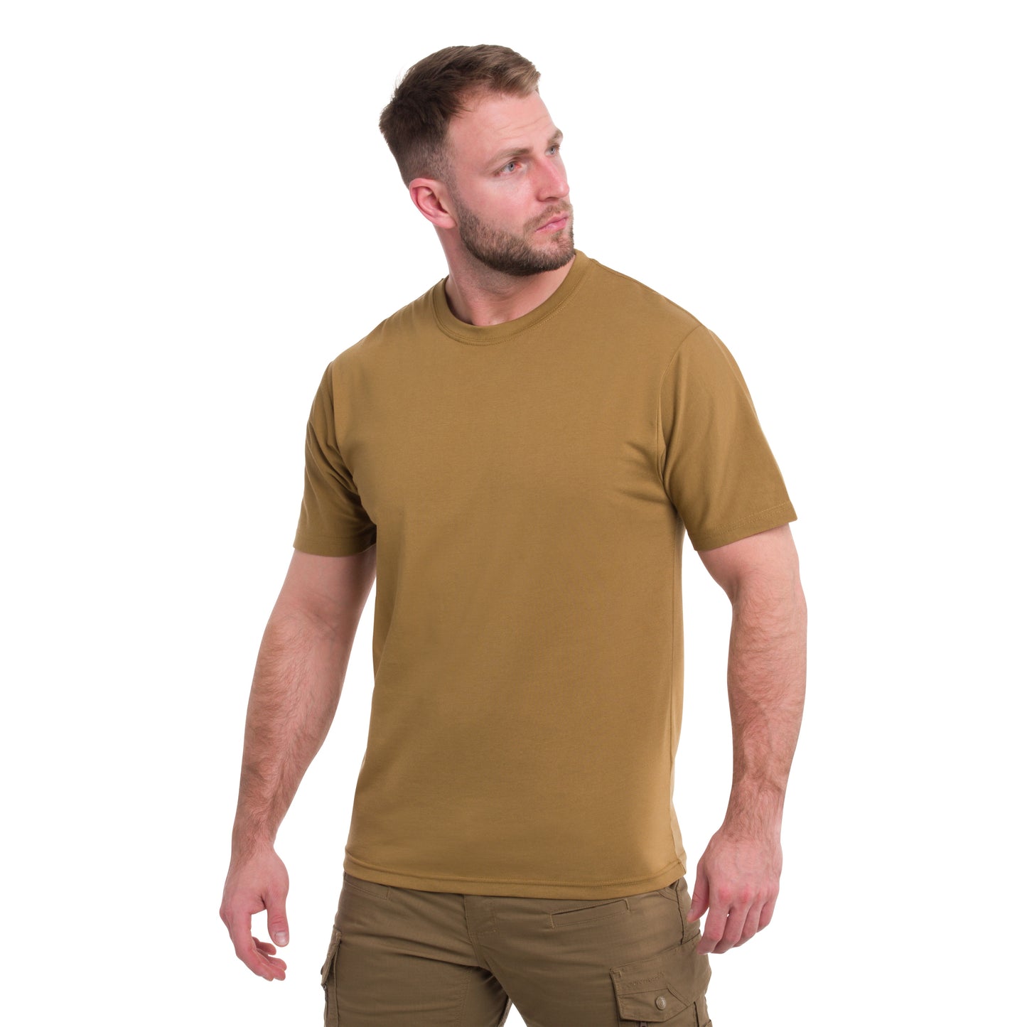 Koszulka T-shirt MFH Streetstyle - Coyote Tan