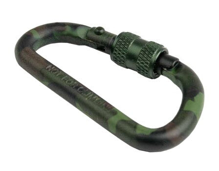 Karabińczyk Mil-Tec aluminiowy Lock 80 mm - 2 szt.
