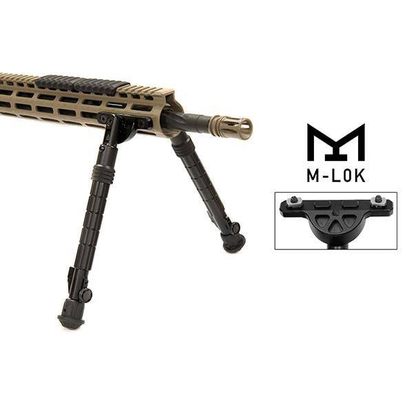 Dwójnóg składany UTG Recon Flex 8-12" M-LOK TL-BPDM02 - Black