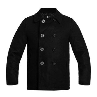 Płaszcz bosmanka Brandit Pea Coat - Black