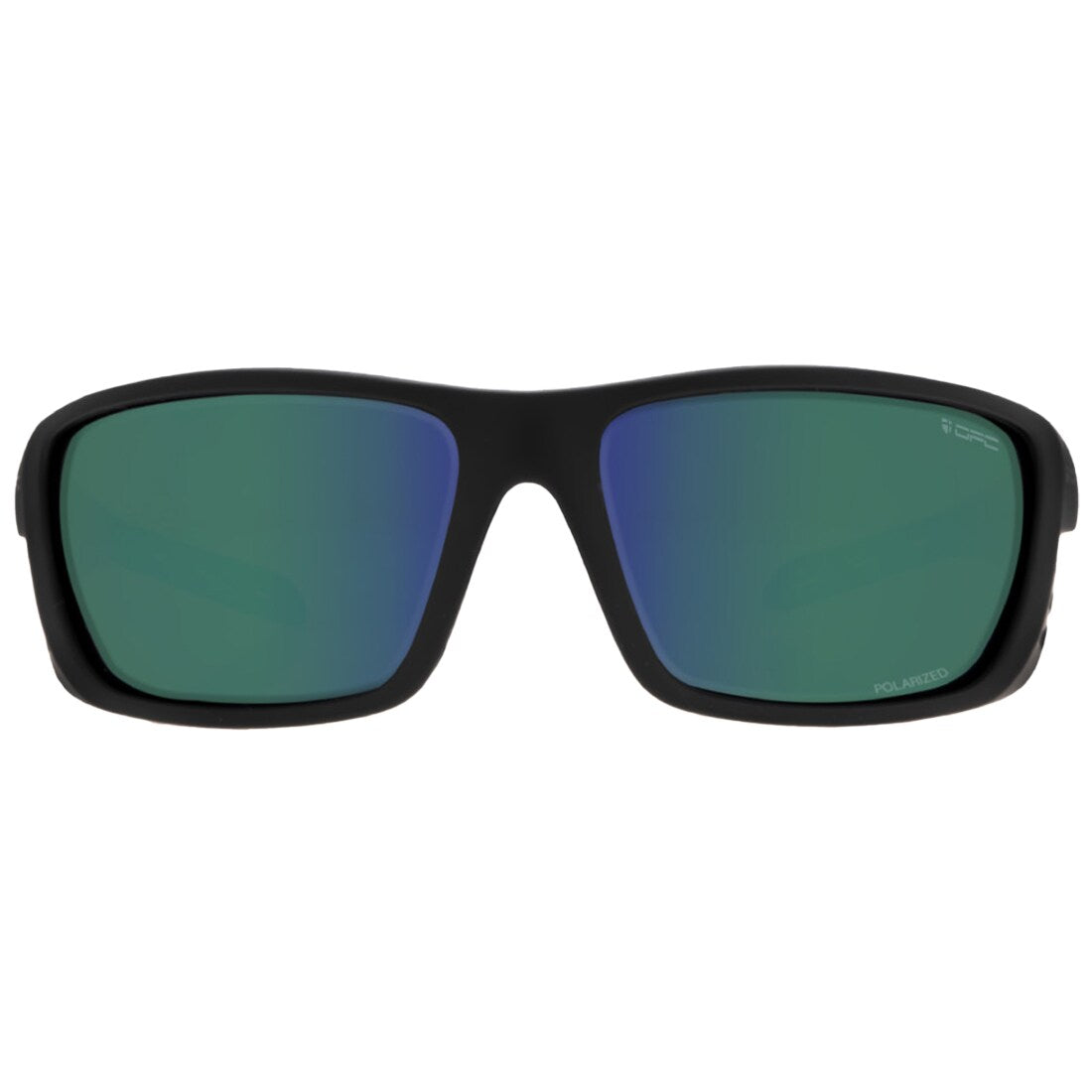 Okulary przeciwsłoneczne OPC Sport Everest Matt Black/Green Revo z polaryzacją