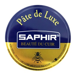 Pasta do butów Saphir BDC Pate De Luxe 100 ml - czarna