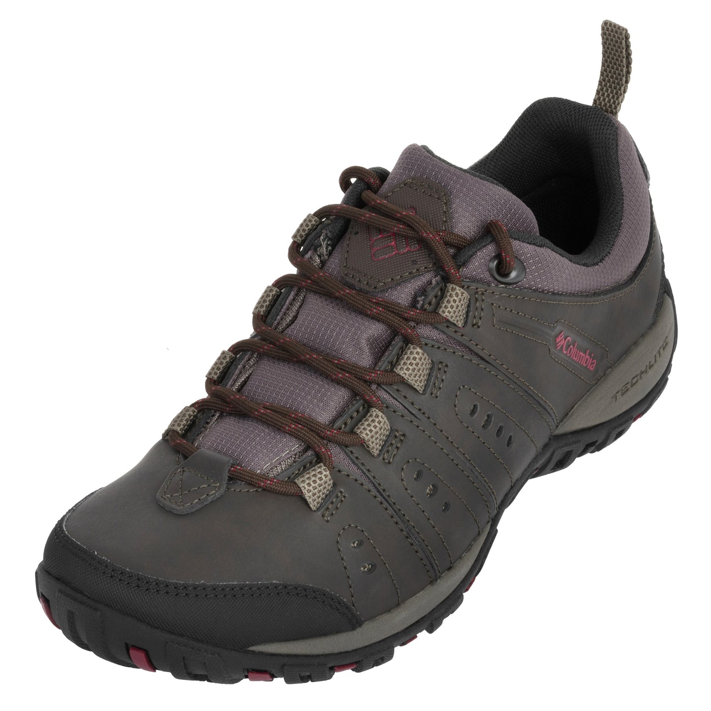 Buty Columbia Woodburn II Low Waterproof - Cordovan/Garne Red