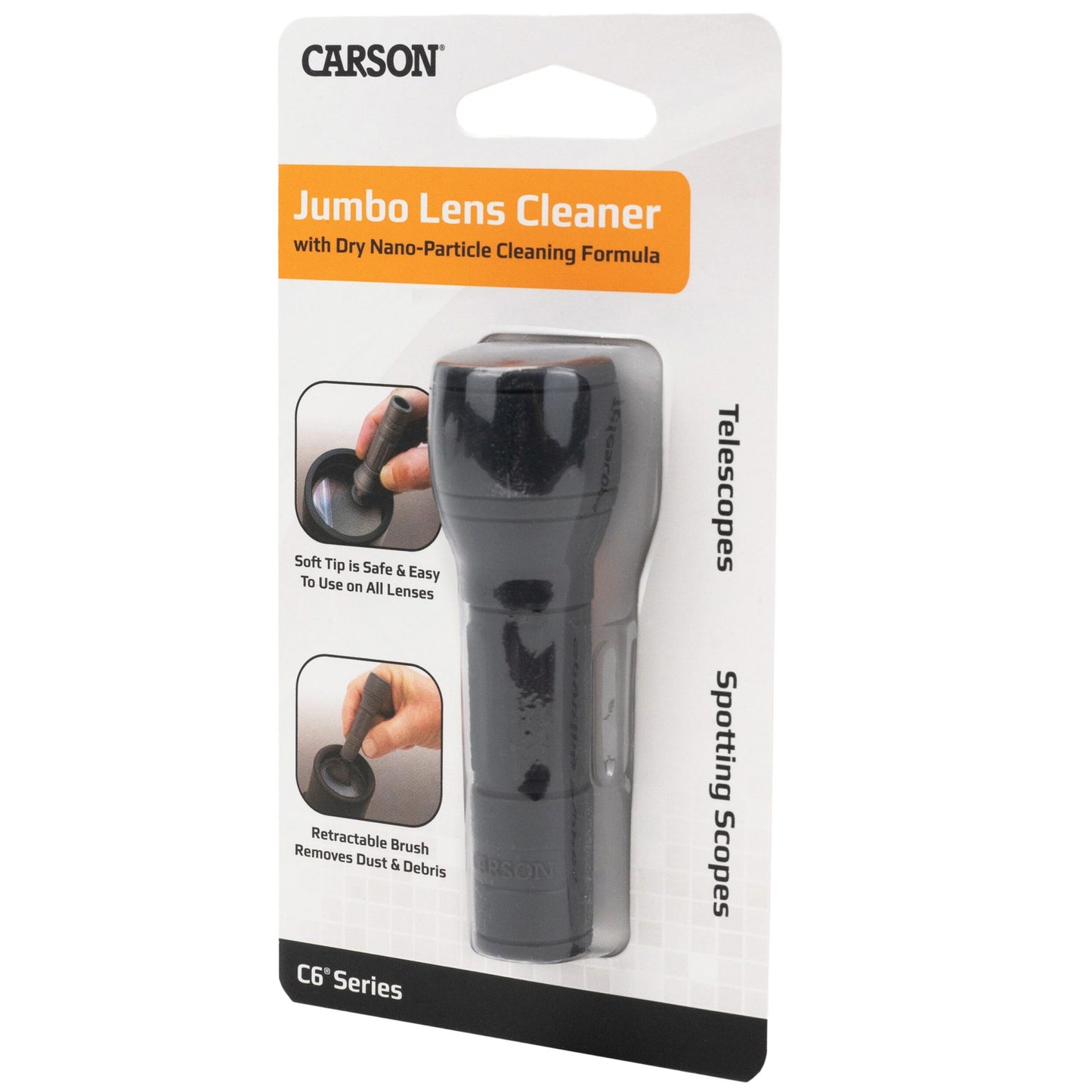 Przyrząd do czyszczenia optyki Carson C6 Jumbo Lens Cleaner