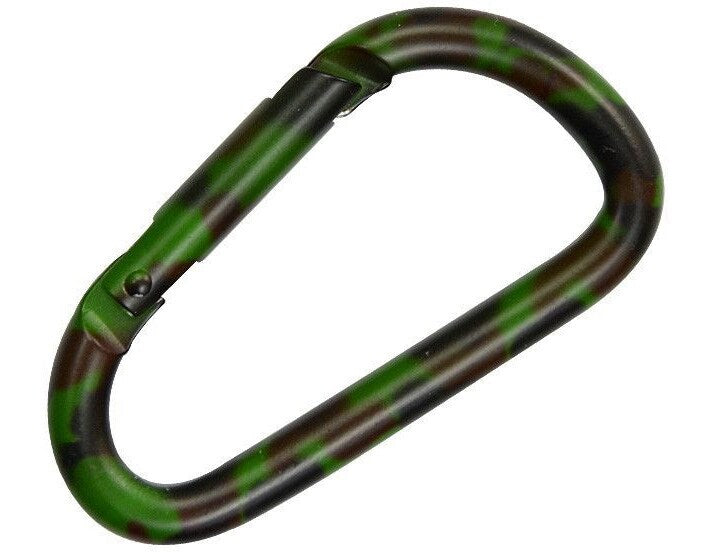 Karabińczyk Mil-Tec aluminiowy Classic - 75 mm
