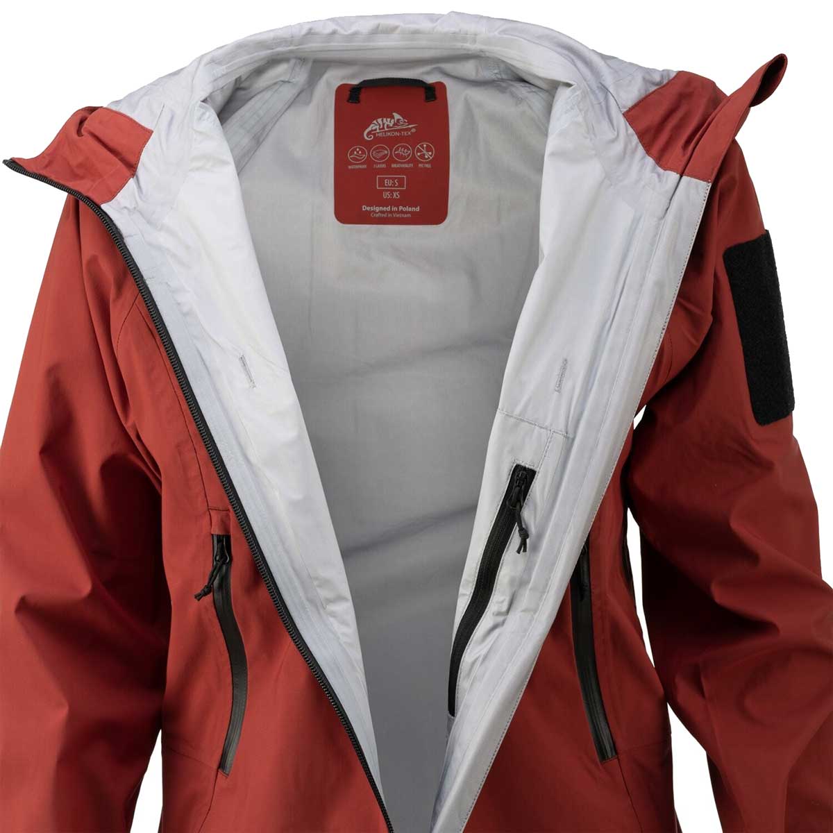 Kurtka damska Helikon Squall Hardshell - Crimson Sky