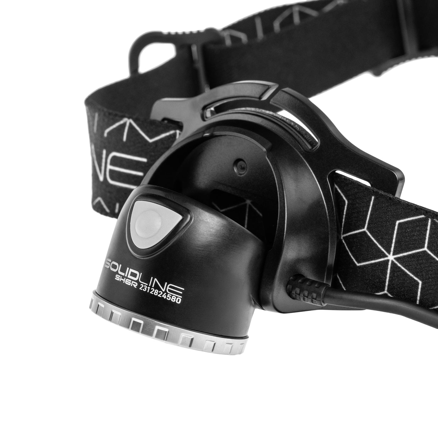 Latarka czołowa Ledlenser SH6R Solidline Black - 600 lumenów