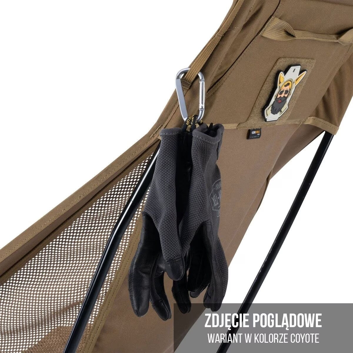 Krzesło turystyczne składane Helikon Traveler Enlarged - Tiger Stripe