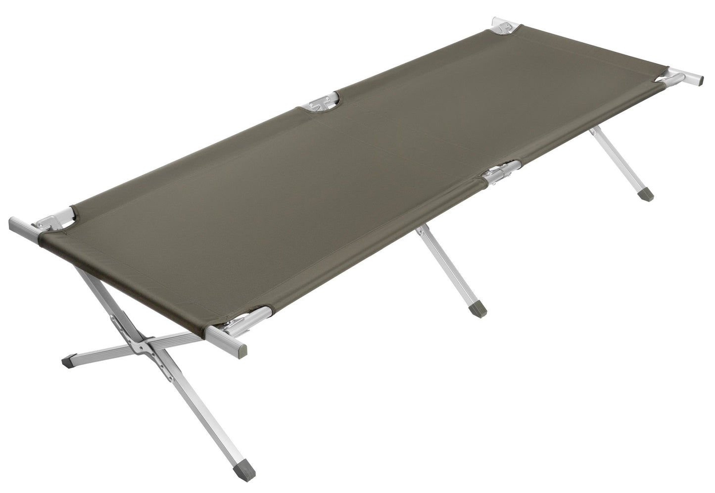 Łóżko polowe składane Mil-Tec US Style + materac Badger Outdoor + poduszka - zestaw