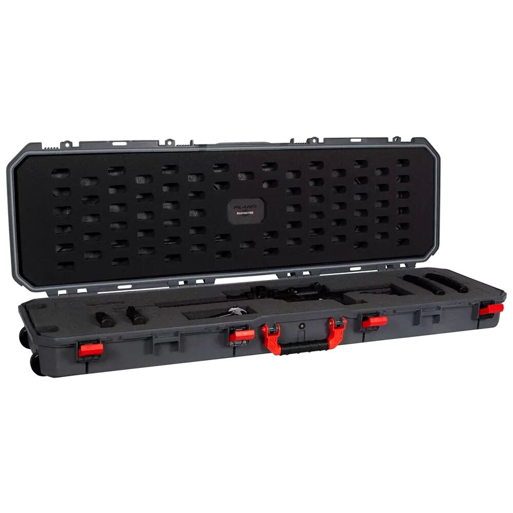 Walizka transportowa na broń Plano Rustrictor All Weather 2 52" - Grey/Red