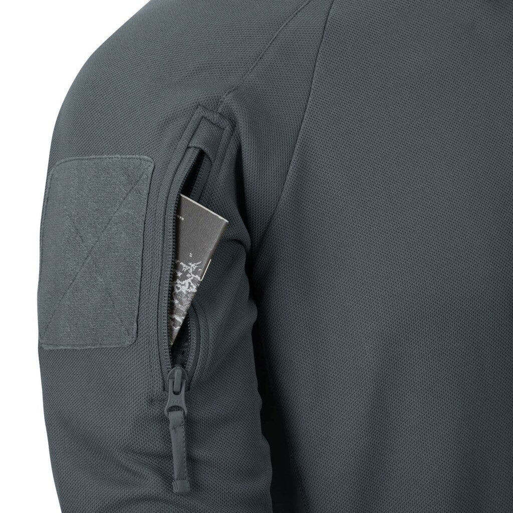 Koszulka polo Helikon Range Long Sleeve - Shadow Grey